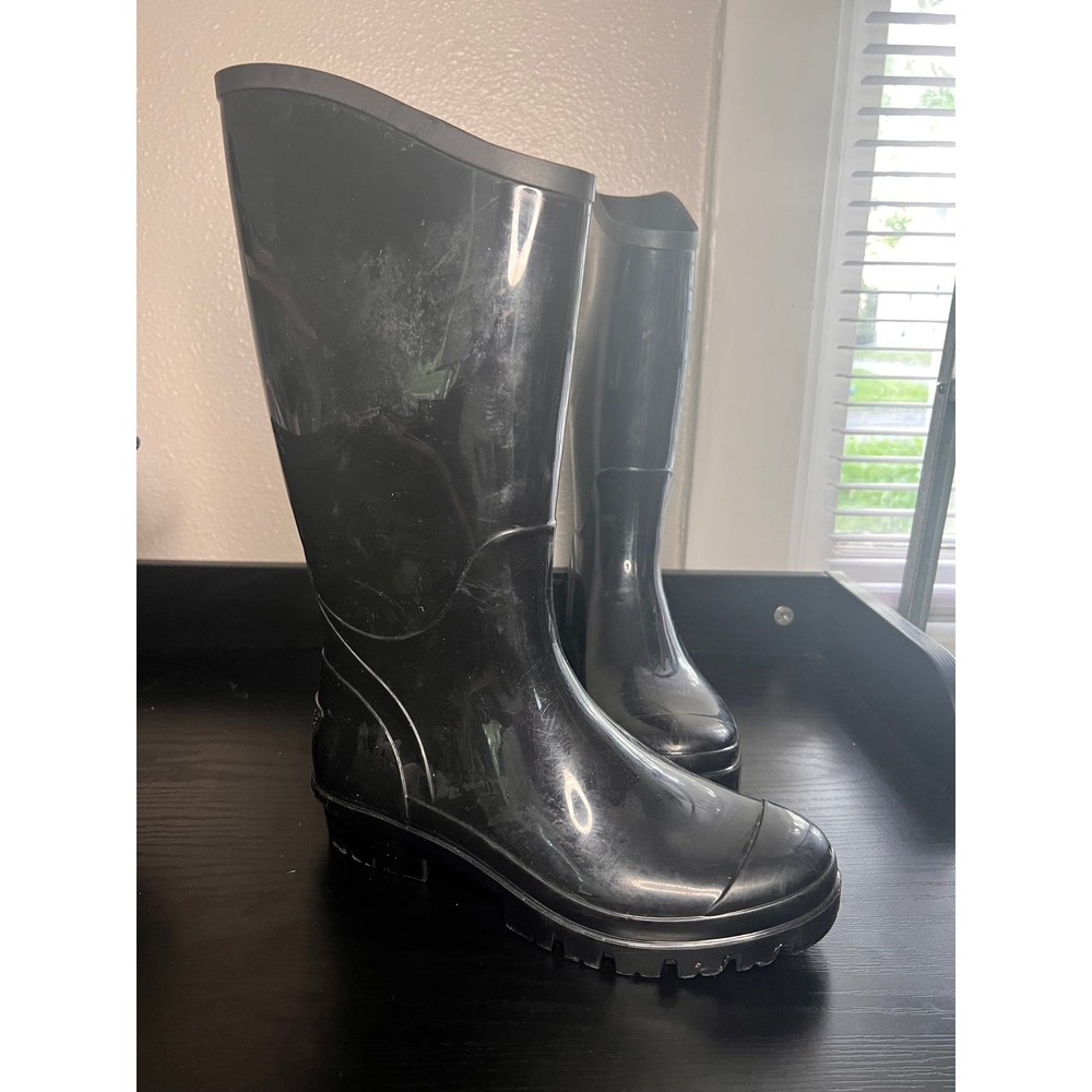 Women’s Columbia Black Rain boots size 6